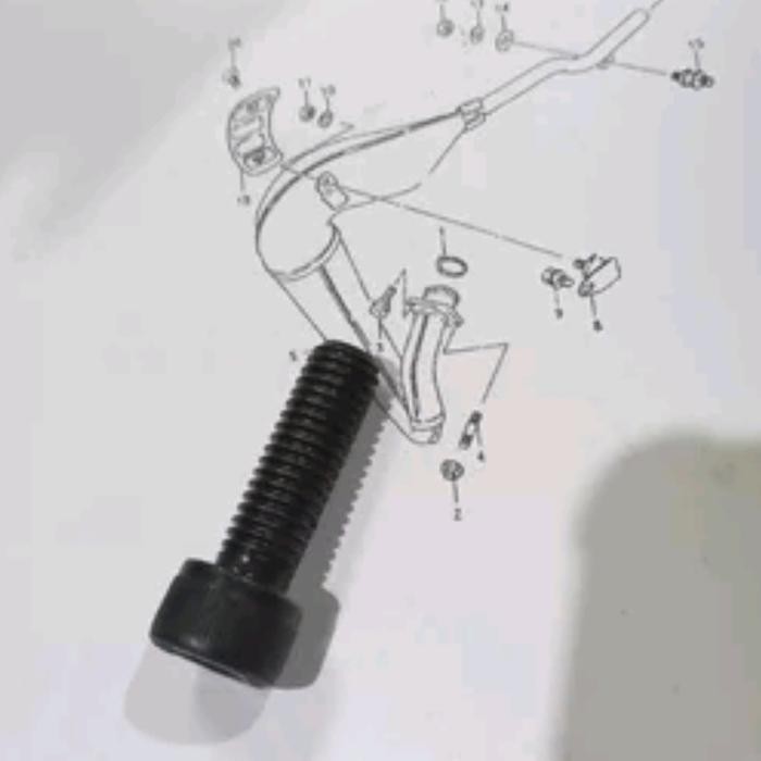 Baut Knalpot Ts125 Baut Knalpot Ts125