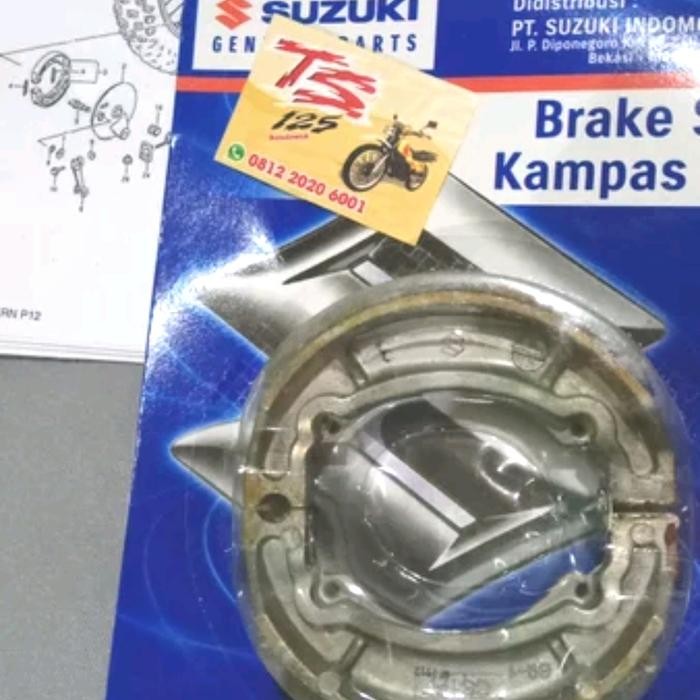 Kampas Rem Belakang Ts125 Original Kanvas Rem Belakang Ts125 Kampas Pirodo Ts125 Kampas Rem Ts125 Se