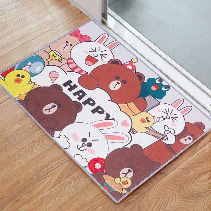 Terlaris Keset Kaki Anti Slip / Keset Kaki Karakter Anti Licin / Keset Lantai Anti Slip / Keset