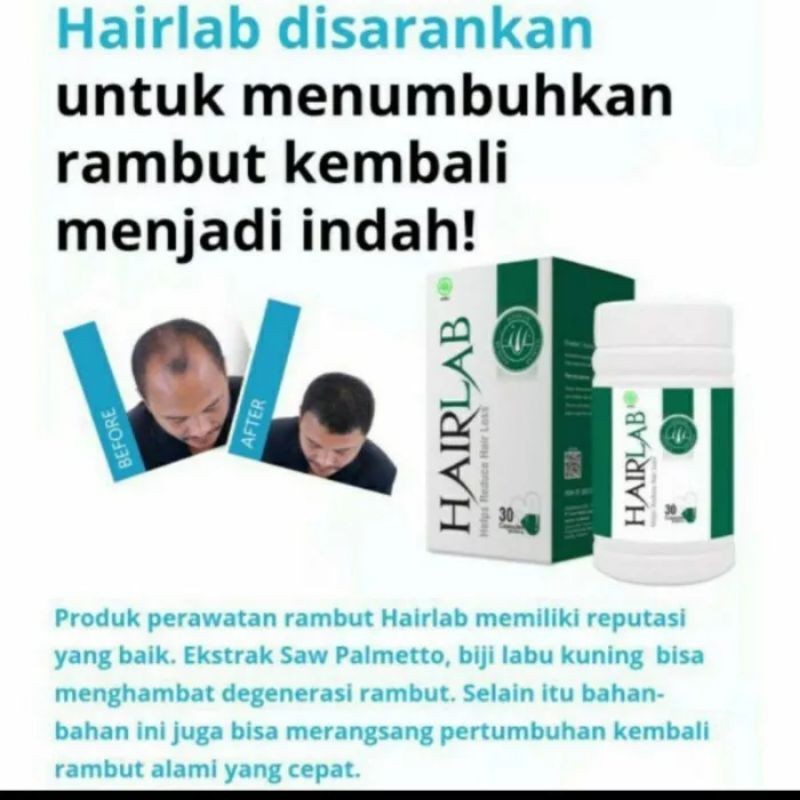 TERBAIK HAIRLAB OBAT PENUMBUH RAMBUT B DARI DALAM