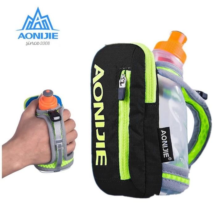 PRODUK AONIJIE RUNNING HAND BOTTLE GRIP E907 BONUS BOTOL 250 ML LARI TRAIL
