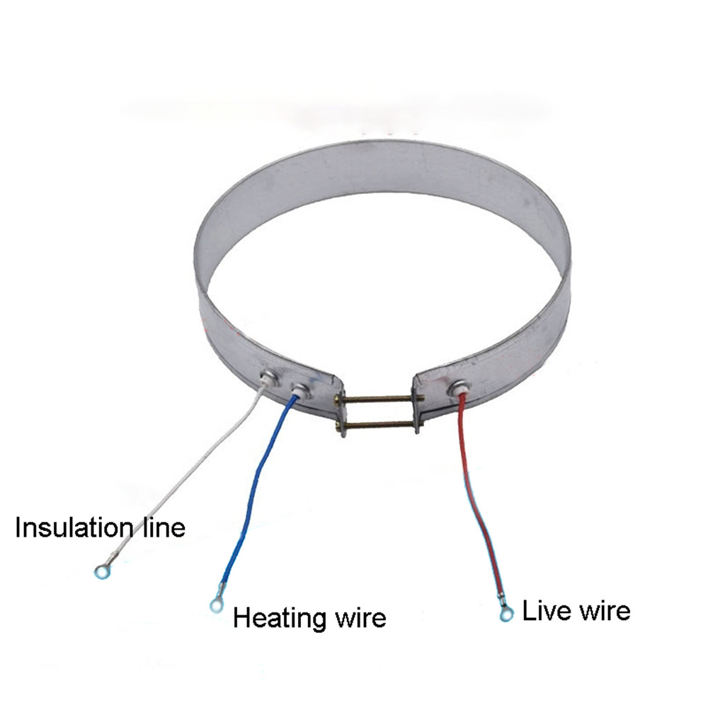 160mm170mm Elemen Pemanas Air Listrik Elemen Pemanas Pita Tipis untuk Kompor Listrik Bagian Listrik 