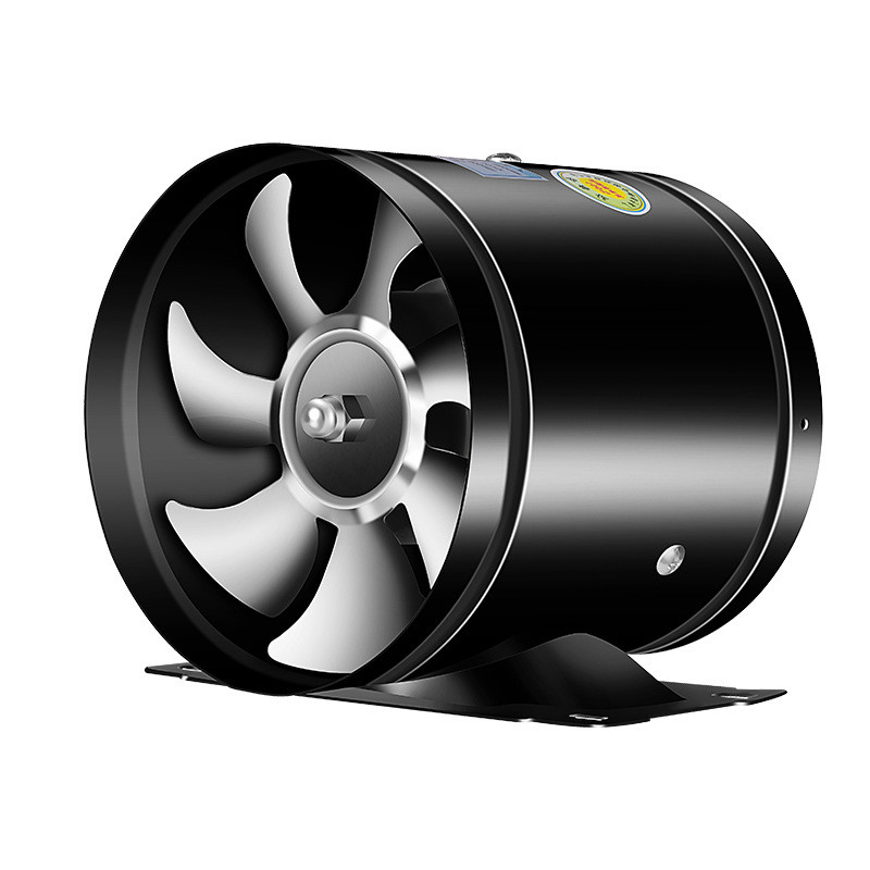 4''6''8'' Pipa Exhaust Fan Ventilator Udara Pipa Logam Ventilasi Exhaust Fan Mini Extractor Kamar Ma