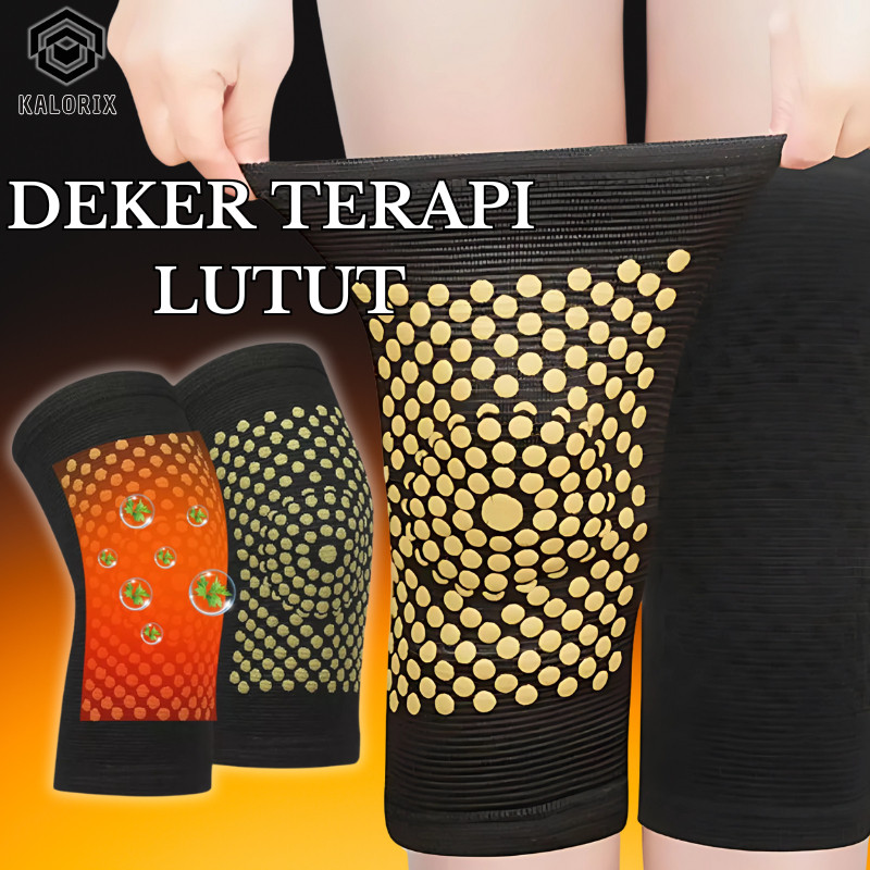 KALORIX Alat Terapi Lutut Nyeri Sendi Pengapuran Olahraga Kesehatan Korset Deker Pelindung Engkel