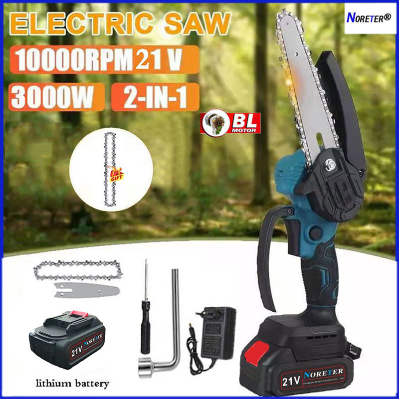 Gergaji Listrik Tanpa Sikat 6 Inci untuk Baterai Makita 18V Gergaji Mesin Pemangkas Mini Portabel Ta