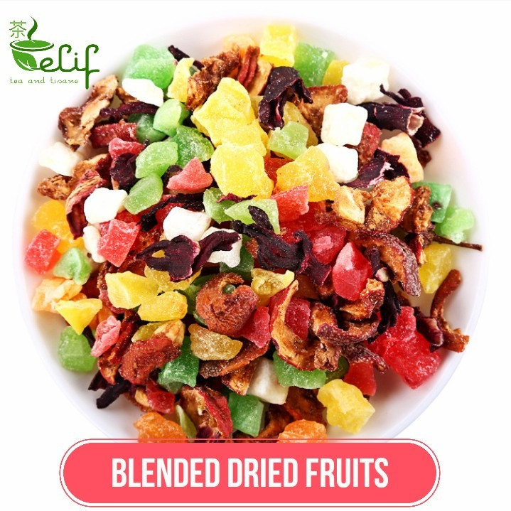 

ELIF TEA Blended Dried Fruit Tea / Chinese Fruit Tea for Skin and Beauty [PREMIUM]