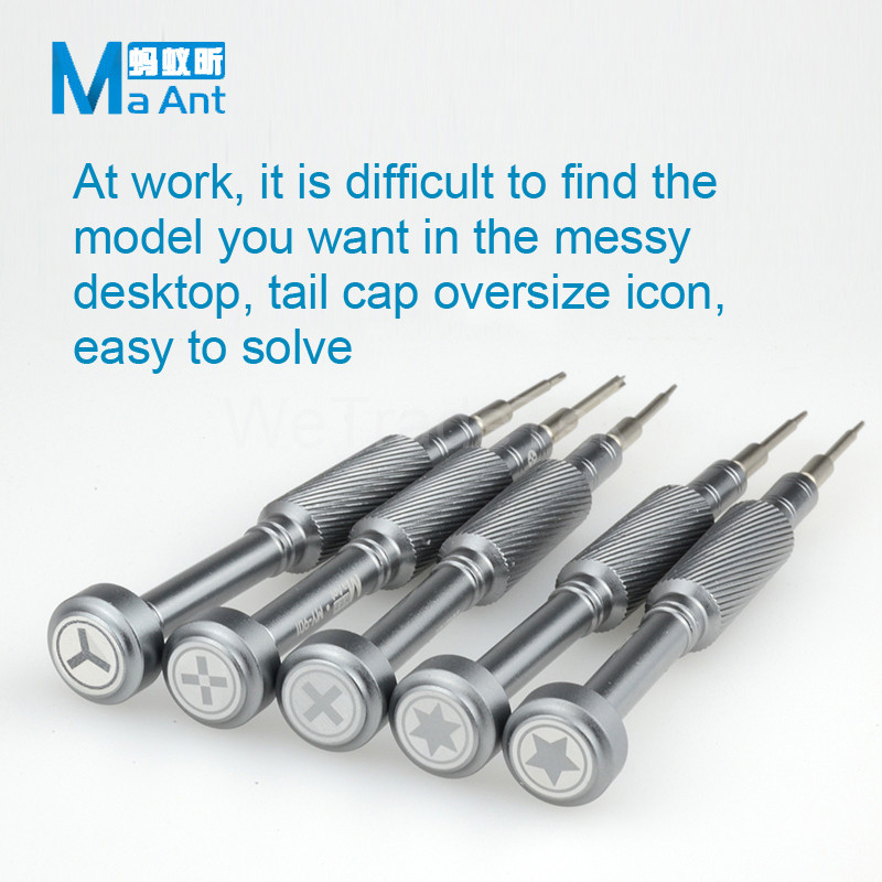 MY 901 Obeng Presisi 2D Alat Pembuka Perbaikan Ponsel Anti Karat Obeng Aloi untuk Alat Perbaikan Pon