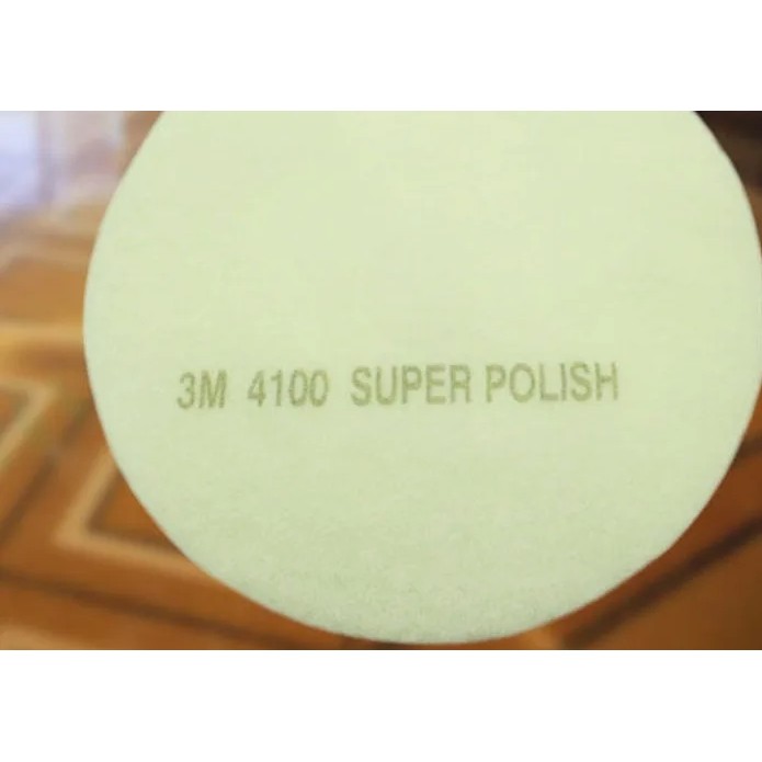 2 PCS Set  17 Inch 3M 4100 Super Polish Floor Pad