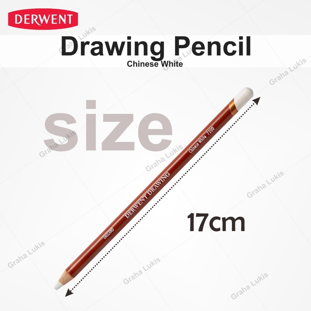 

Derwent Drawing Pencil Chinesse White