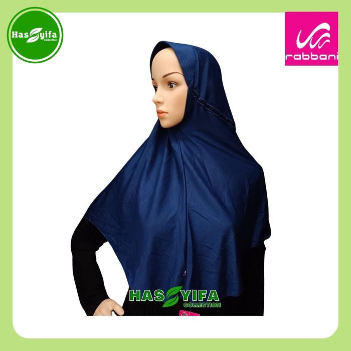 Kerudung Rabbani Kerudung Anak Sekolah Innova Warna Biru Dongker Navy