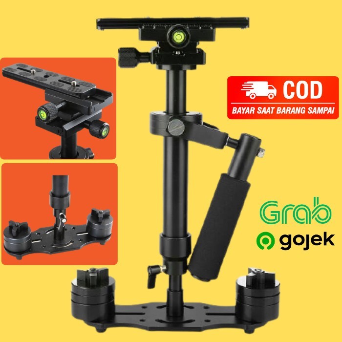 Gimbal Stabilizer Kamera Dslr Mirrorless / Steadycam S40 Taffstudio