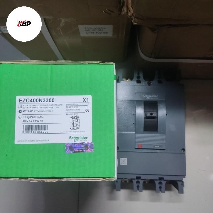 MCCB schneider EZC400N 300A 3P Schneider