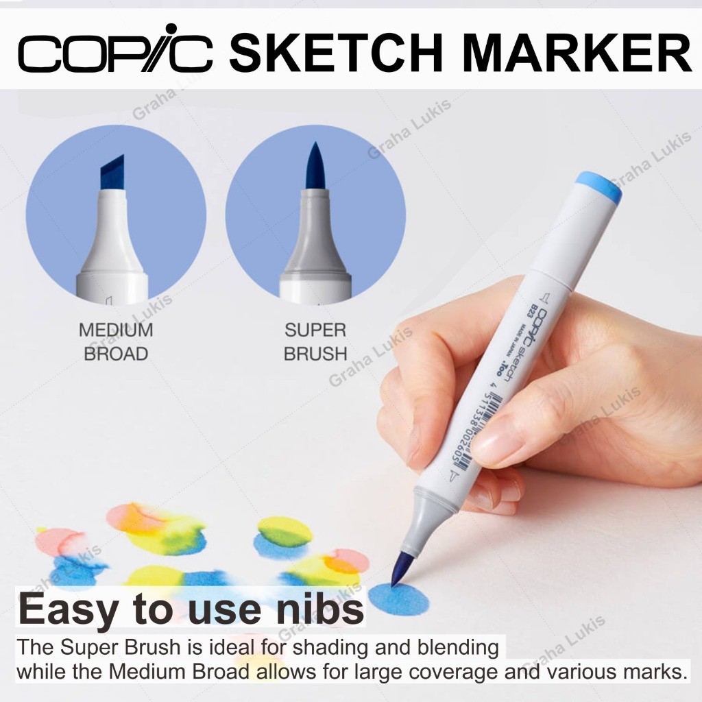 

COPIC SKETCH MARKER VARIAN N - NEUTRAL GRAY
