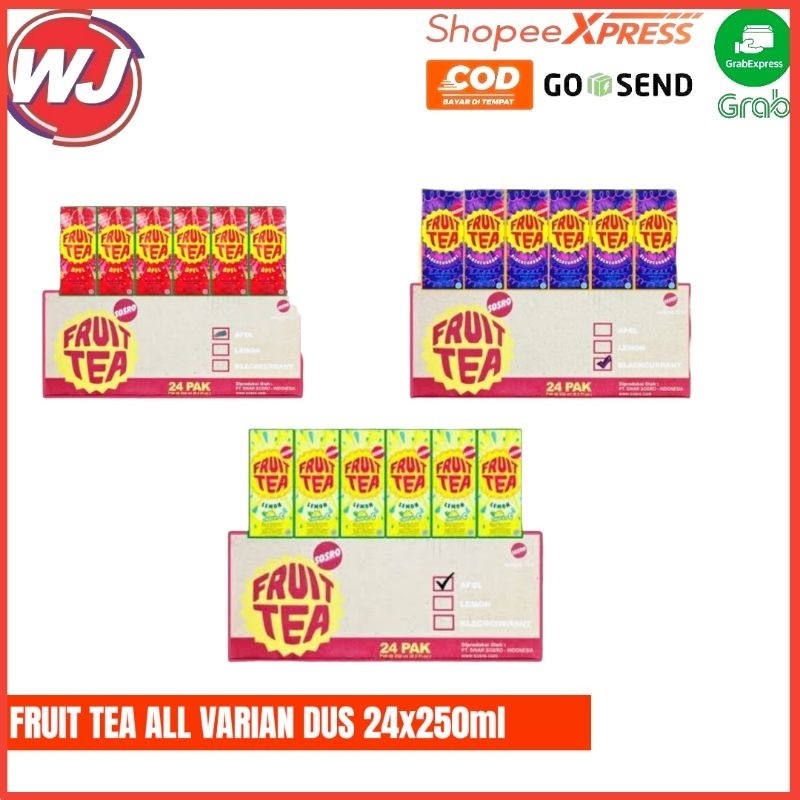 

Csp FRUIT TEA ALL VARIAN KOTAK DUS 24x250ml