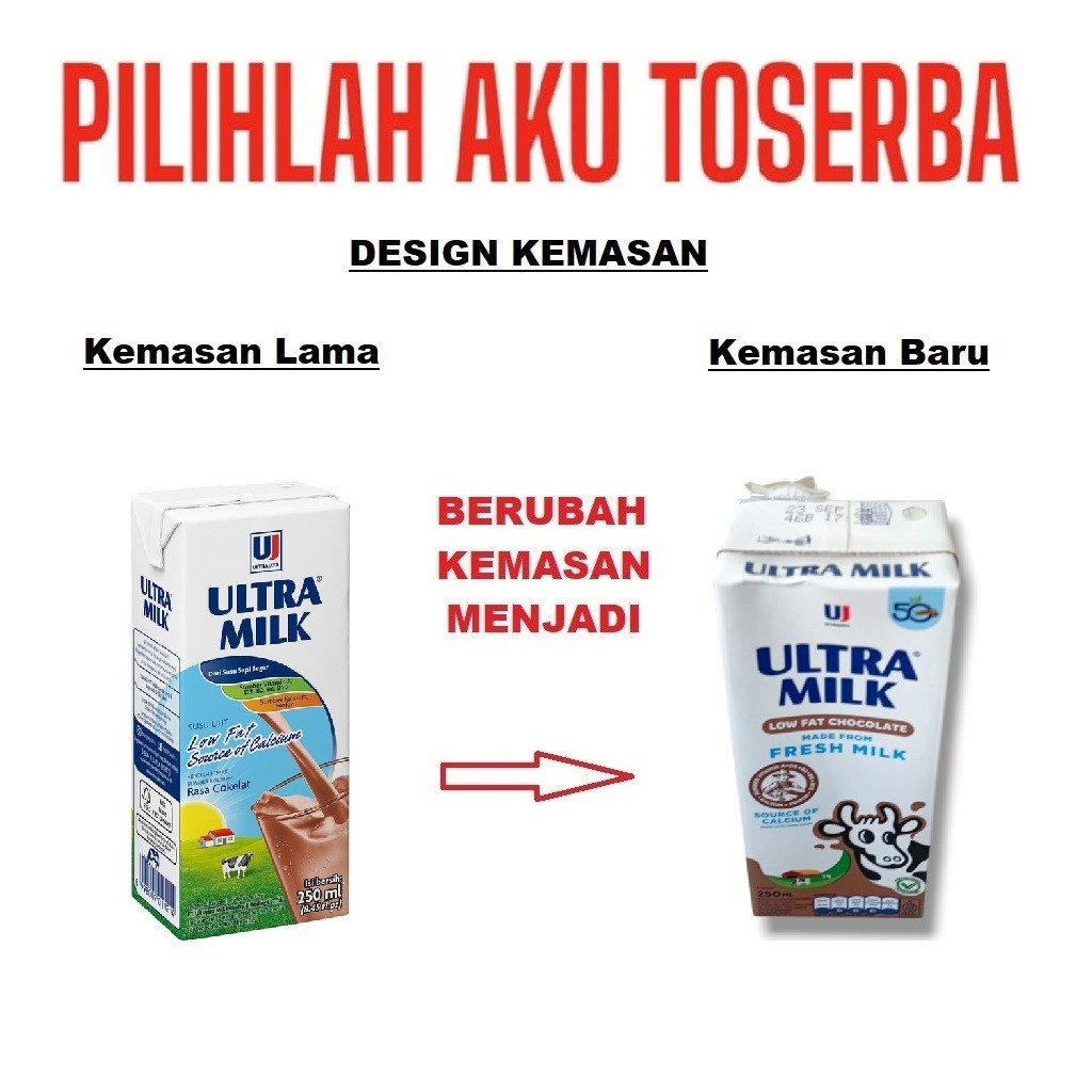 

SUSU ULTRA LOW FAT COKLAT COKELAT 250 ML - (HARGA 1 DUS ISI 24 PCS)