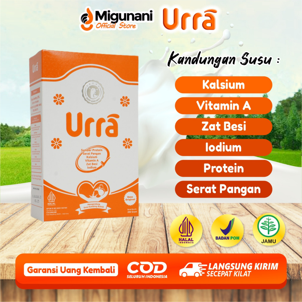 

Susu Urra 200gr - Meningkatkan Pertumbuhan Pada Anak
