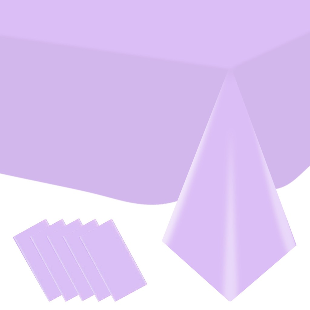 

Disposable Solid Color Tablecloth Birthday Party Wedding Christmas Table Cover For Home Kitchen