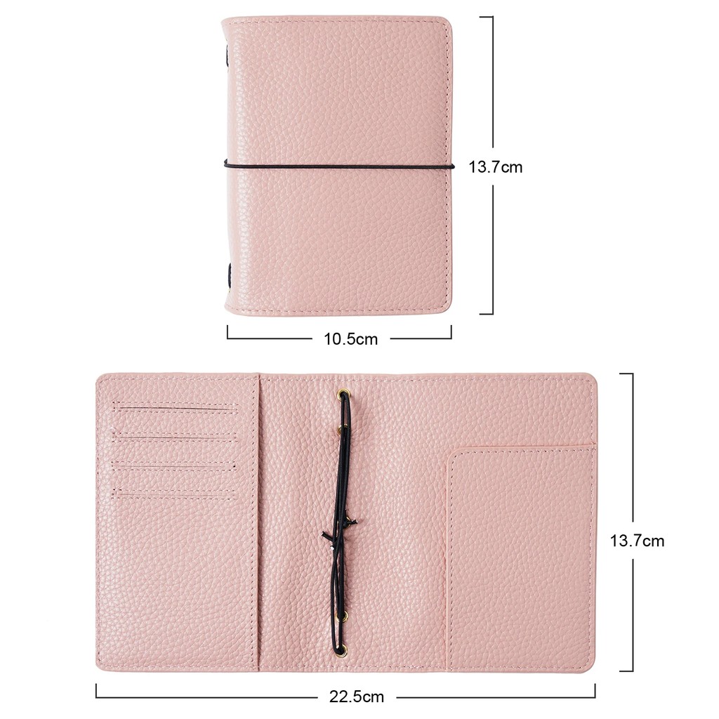 

Limited Imperfect Moterm Travel Journal Simple Series Passport Size Notebook Genuine Leather