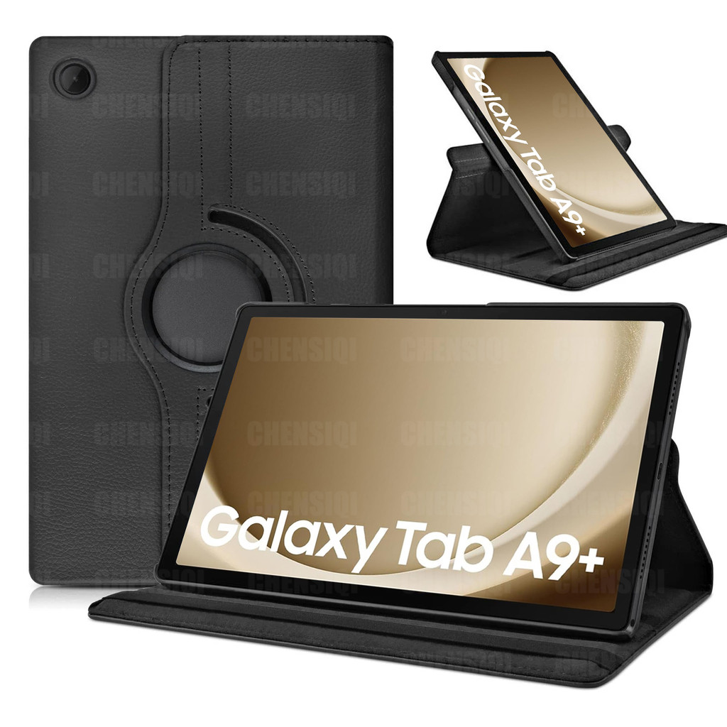 

Case For Samsung Galaxy Tab A9+ (11 Inch) A9 Plus 2023 Pu Leather Cover Sleep Wake Function 360