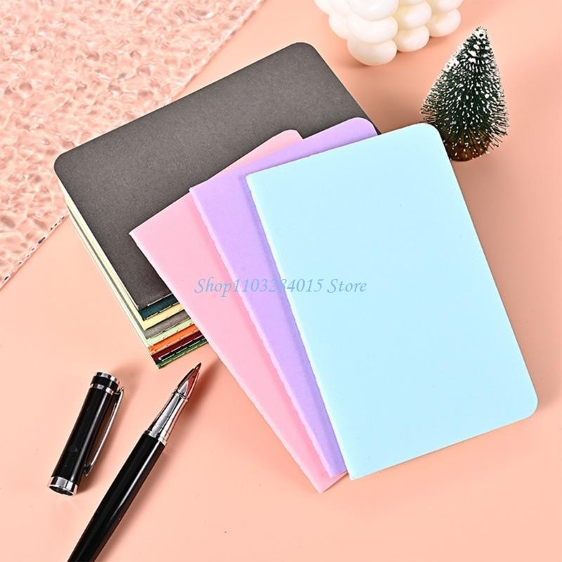 

R6Ff 12 Pcs Small Lined Notepads Pocket Notebooks 30 Pages Colorful Cover Notebook