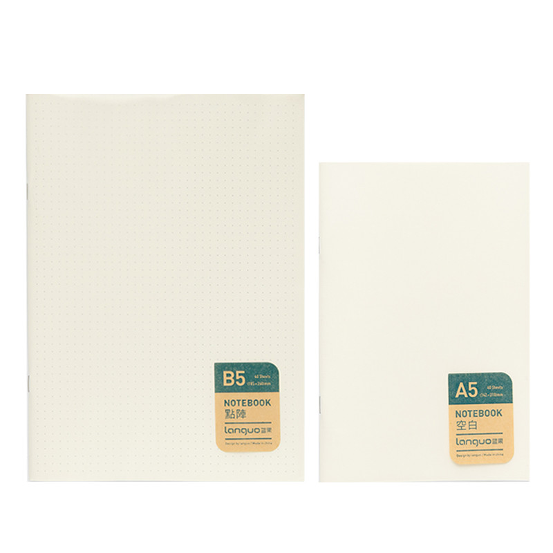 

Jianwu A5 B5 Creative Simple Pp Cover Soft Notebook Journal Supplies Extensive Notes Student