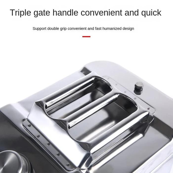 Diskon Jerigen Besi 10L 20L Jerigen Army 304 Stainless Steel Tangki Bensin Jerry Can Anti Karat