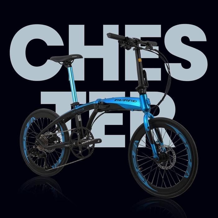 Sepeda Lipat 20 Inch Avand Chester X Alloy 10 Speed