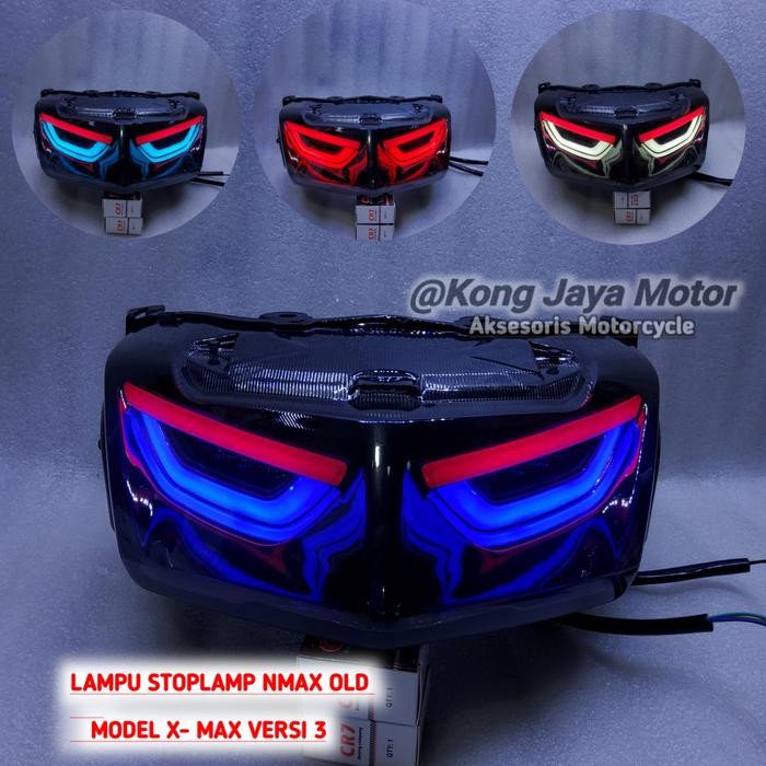 New Lampu Belakang Nmax Old Model Xmax Cr7 Jpa Stoplamp Nmax Old Sein Sen Termurah
