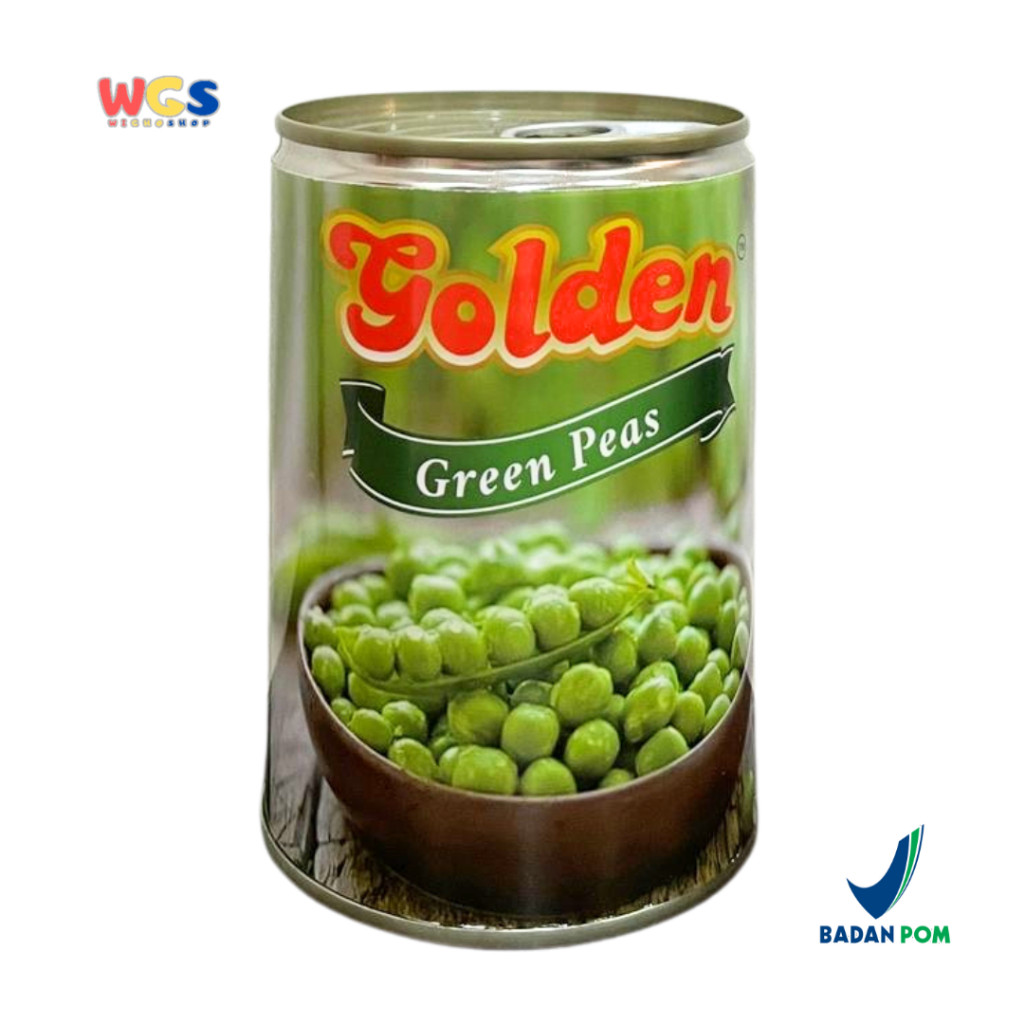 

READYY! Golden Green Peas in Salt Water 397g Kacang Polong Kaleng Siap Saji, Praktis & Serbaguna