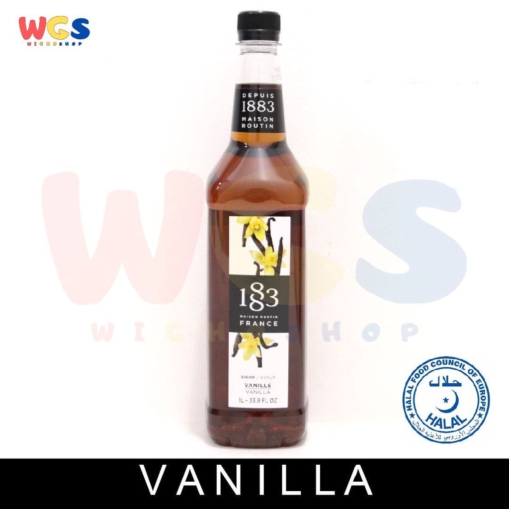 

READYY! 1883 Maison Routin France Vanilla Flavored 1 ltr - 33.8 fl oz