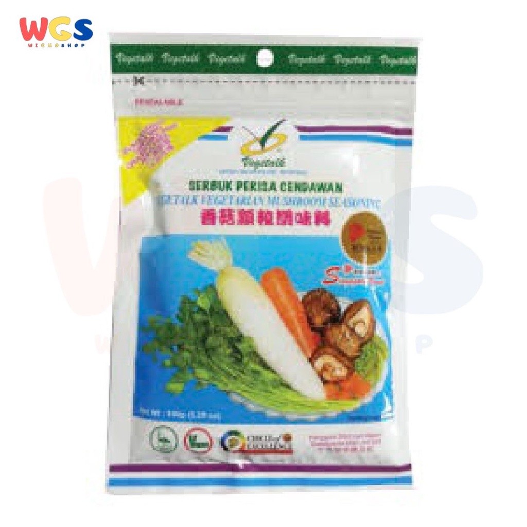 

READYY! Vegetalk Kaldu Jamur Vegetarian Mushroom Seasoning 150 gr