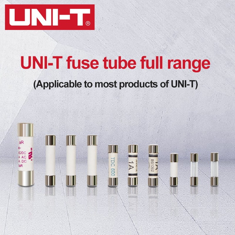 NEW 2pcs UNI-T Cartridge Fuse Fast Acting Fuse Porcelain Tube For Uni-t Multimeter UT890C UT890D+ UT