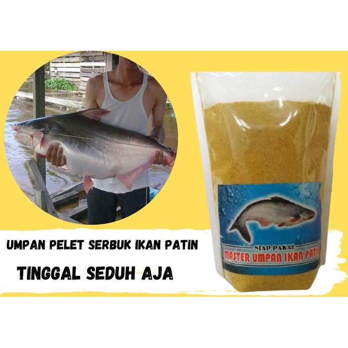 PREMIUM umpan pelet ikan patin siap pakai
