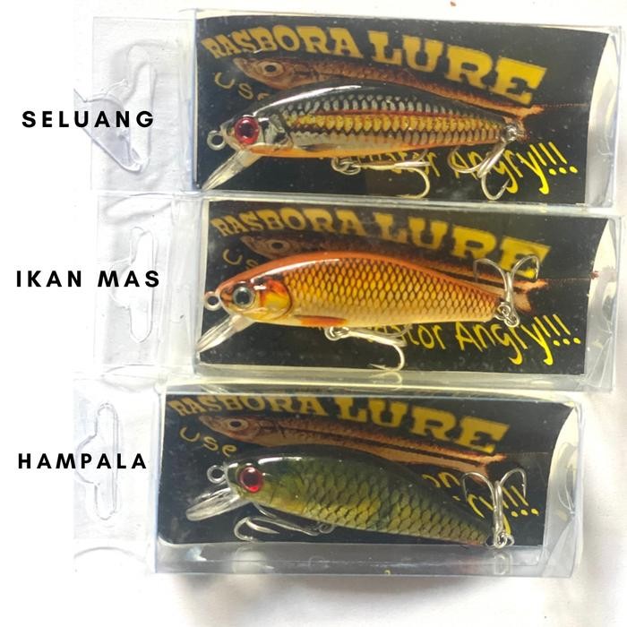 PREMIUM Rasbora Minnow Hard Lure Killer 5cm 6gr Umpan Casting Hampala