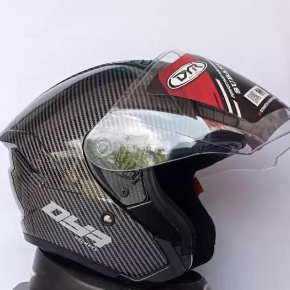 PREMIUM HELM KYT KYOTO DYR SUBARU CARBON seri Terbaru