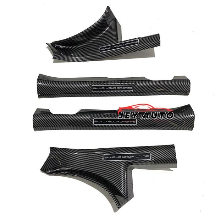 PREMIUM Sill Plate pintu BYD Seal Alloy Glossy & Carbon