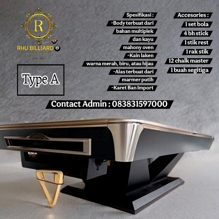 PREMIUM Produsen Meja Billiard Terbaik Custom Mr.sung/murrey 9 feet XcelentReq