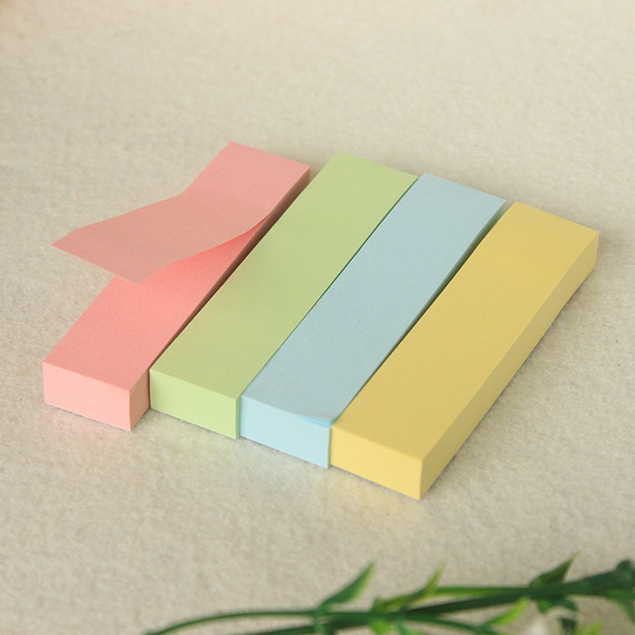 

Jual Memo Stick Index Tab Penanda Warna Isi 4 76X19 Mm Sticky Note Polos / Sticky Notes Penanda
