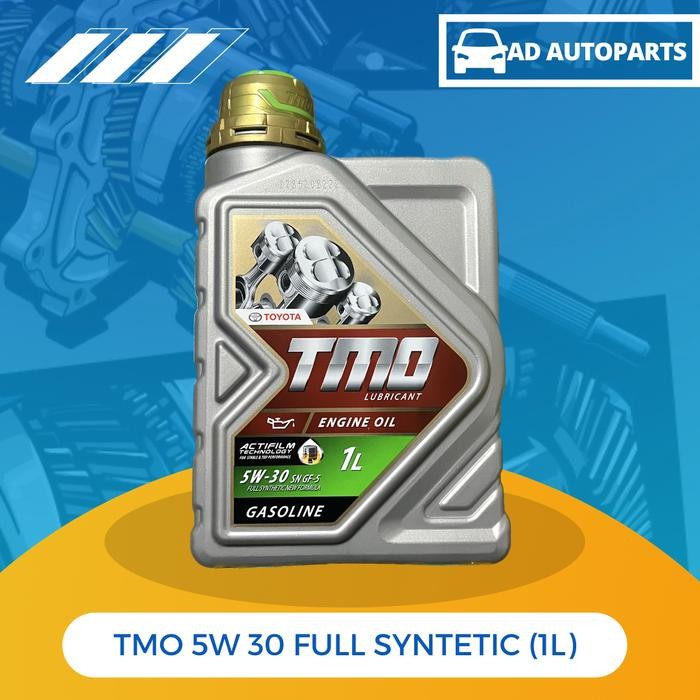 PREMIUM Oli Mesin Mobil Toyota Bensin TMO 5W-30 Full Synthetic 1Liter Original