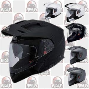 PREMIUM Helm Modular SMK HYBRID EVO Full Flip Up Touring Motor Biker