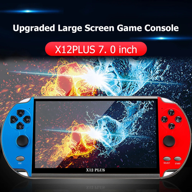 X12 Plus X7 Handheld Game Console  X7 Plus 7.1/5.1/4.3 Inch HD Screen Portable Audio Video Player 10