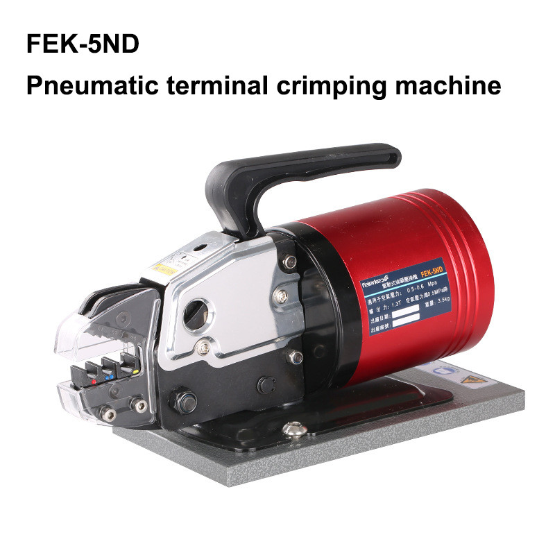 5nd tipo pneumático terminal máquina de friso terminal fio crimper ferramentas terminal máquina de f