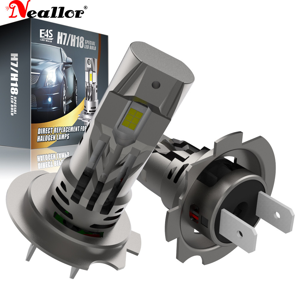 H7 Led Canbus Tanpa Kesalahan Lampu Depan Bohlam Mobil 12V Lampu Dioda untuk Kursi Ibiza 6l 6j Leon 