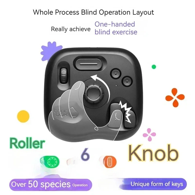 Tourbox Lite Designer Handle Custom Mini Keypads Wired Keyboard Portable Lightweight Drawing Board P