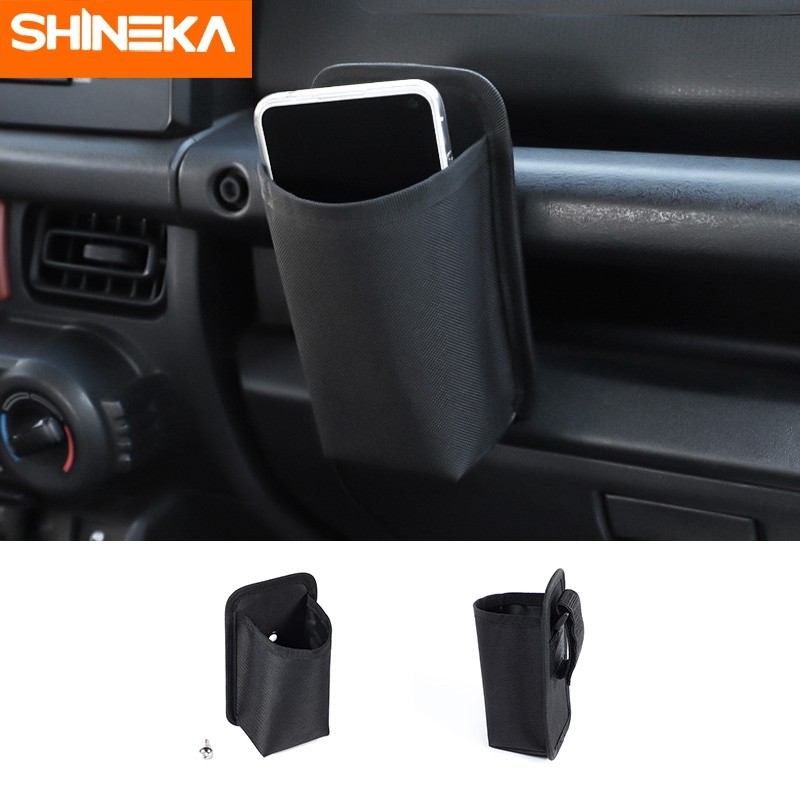 SHINEKA Sambil Menyimpan Merapikan untuk Suzuki Jimny 2019 Mobil Copilot Menangani Tas Penyimpanan O