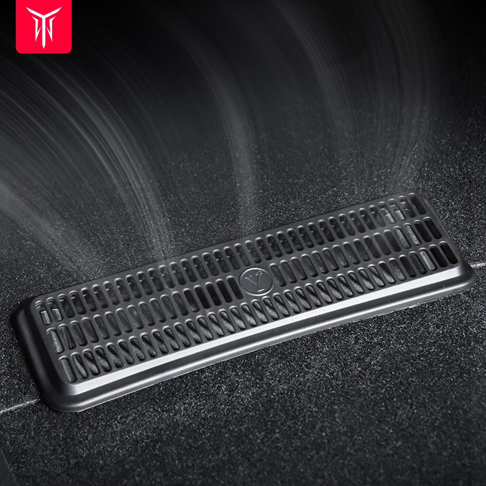 Untuk Tesla Model 3 Model Y Penutup Saluran Udara Bawah Kursi Masker Saluran Udara AC untuk Tesla 20