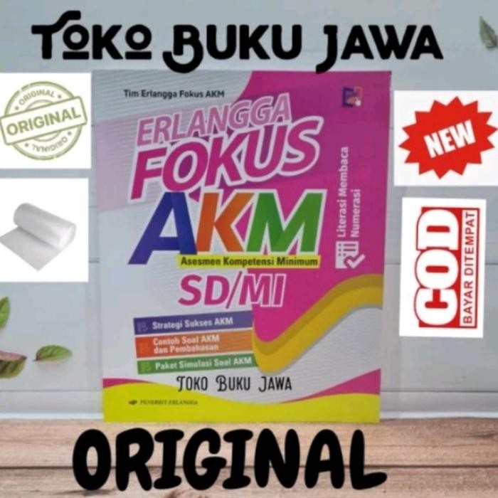 

New Buku Fokus AKM SD Erlangga