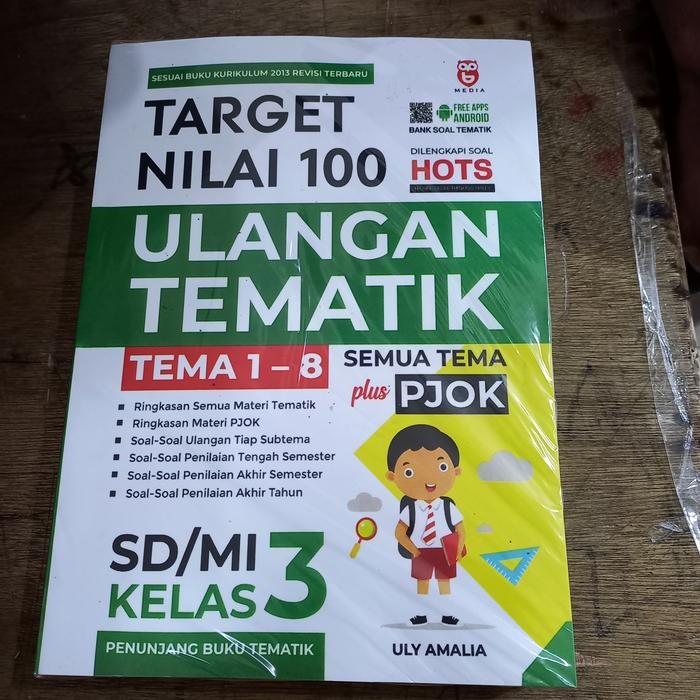 

TARGET NILAI 100 ULANGAN TEMATIK KELAS 3 SD