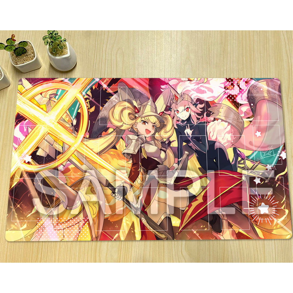 YuGiOh Centur-Ion Primera Playmat Centur-Ion Trudea TCG Mat CCG Board Game Pad Trading Card Game Mat