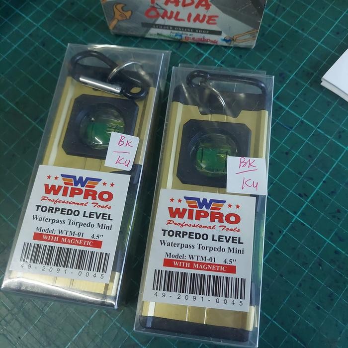 Waterpass Magnet Mini Saku Wipro 4.5 Inch